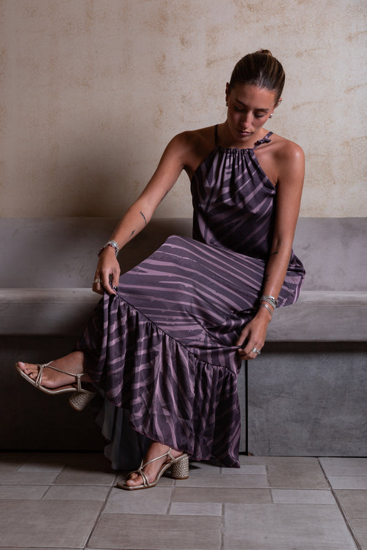 Vestido Hibiscus Largo