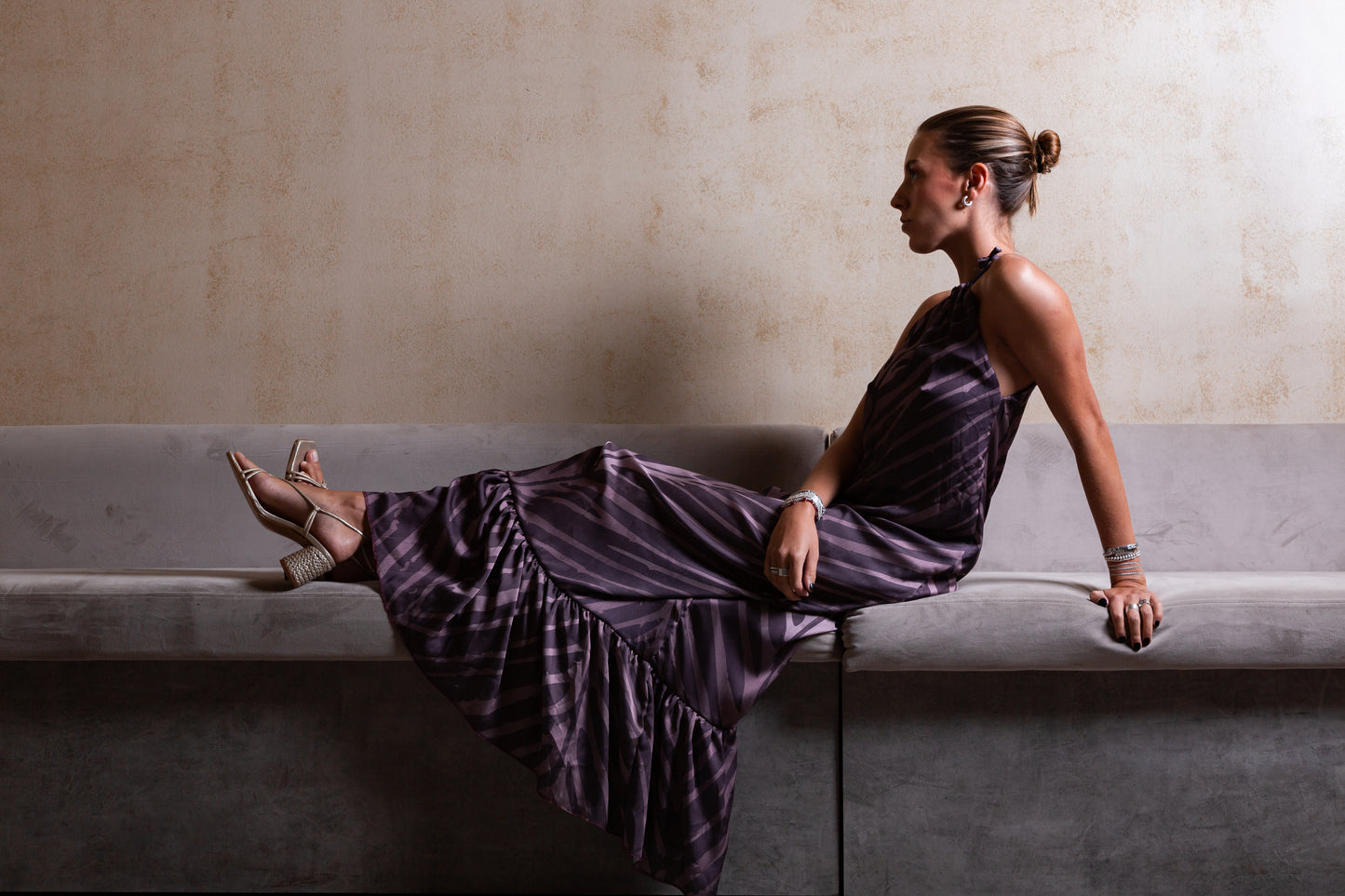 Vestido Hibiscus Largo