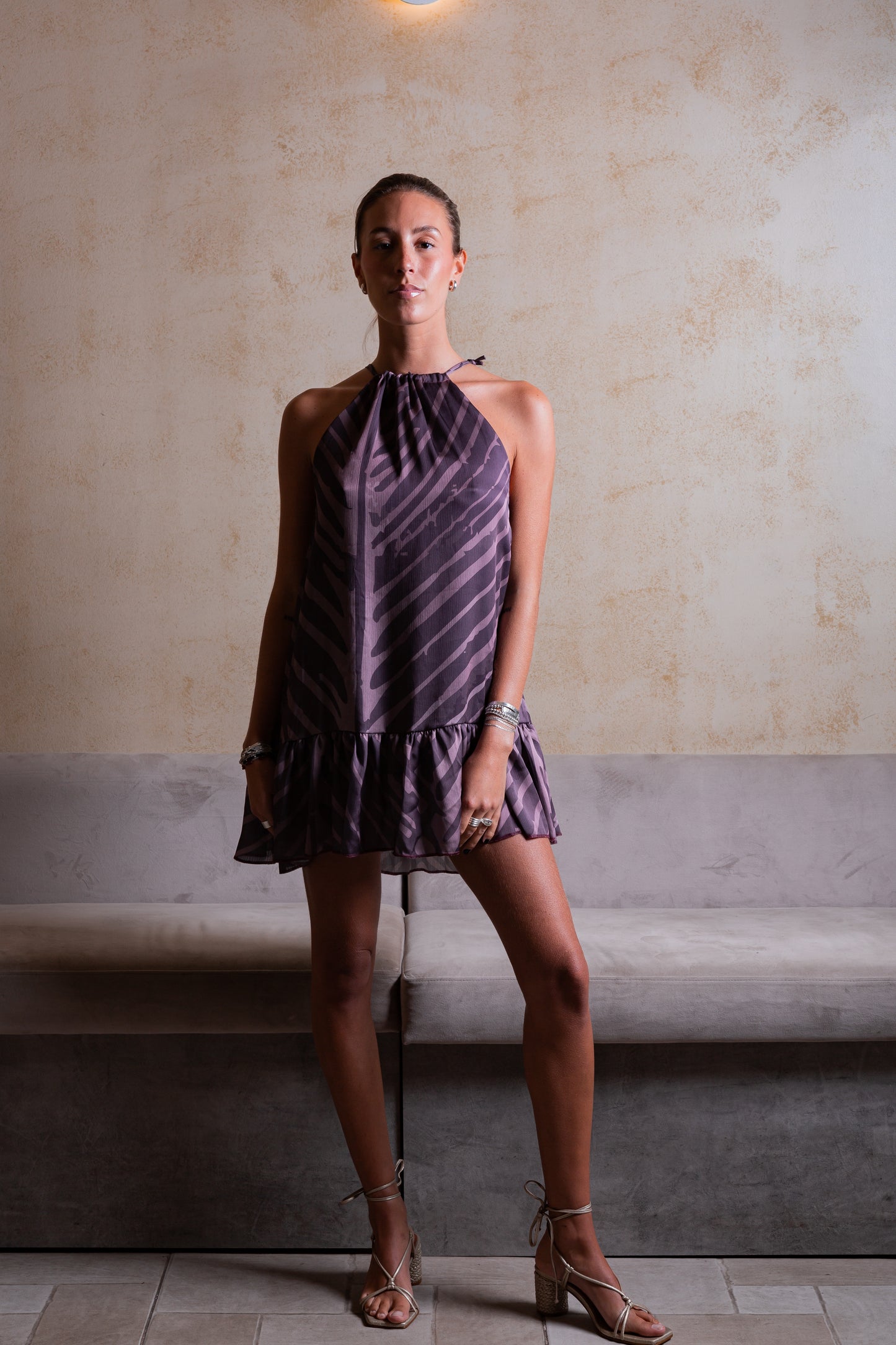 Vestido Hibiscus Corto